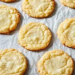 Delicious cream cheese cookies on a plate, ready to be enjoyed.