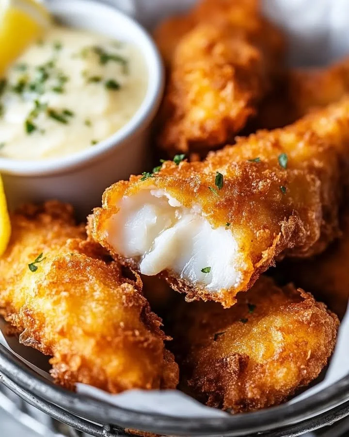 Perfectly crispy fish batter for delicious fish and chips