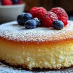 Slice of Italian Limoncello Ricotta Cake topped with lemon zest and mint