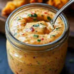 Delicious tangy New Orleans remoulade served with seafood