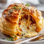 Whipped Feta Lava Puff Bomb with Sun-Dried Tomato Core